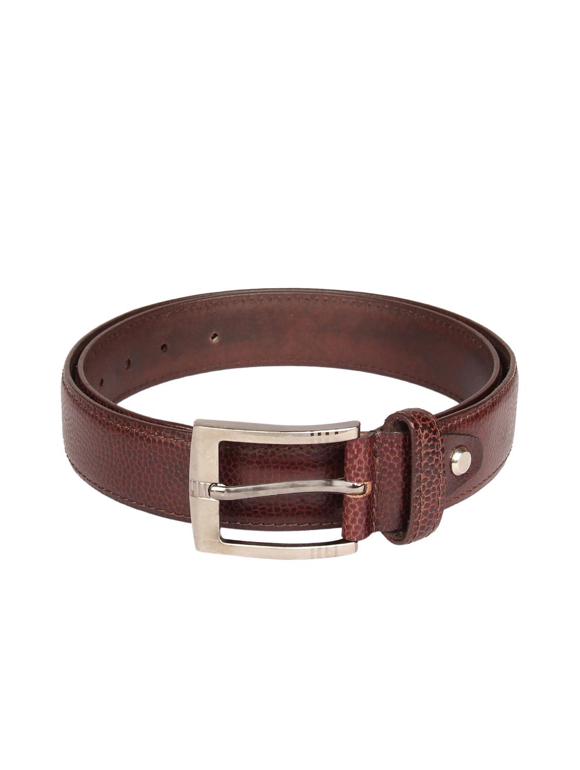 brown leather belt - 15450925 - Standard Image - 1