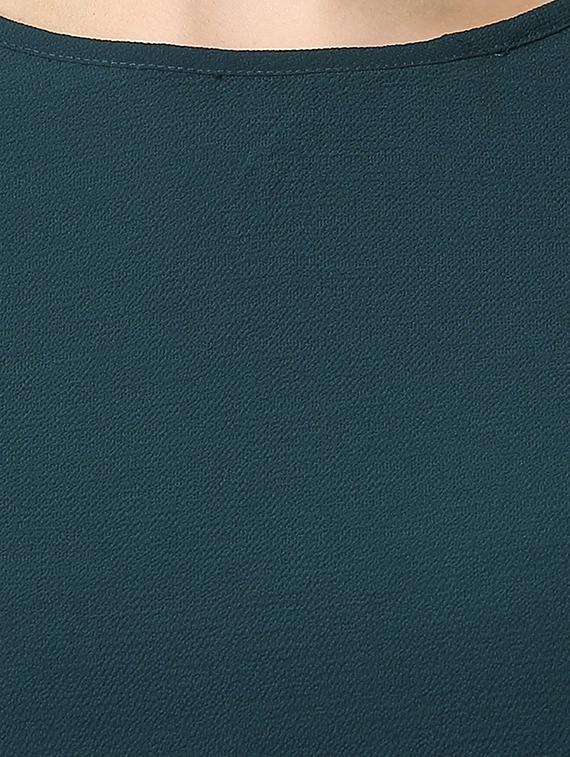 bell sleeved keyhole back top - 15452460 - Standard Image - 4