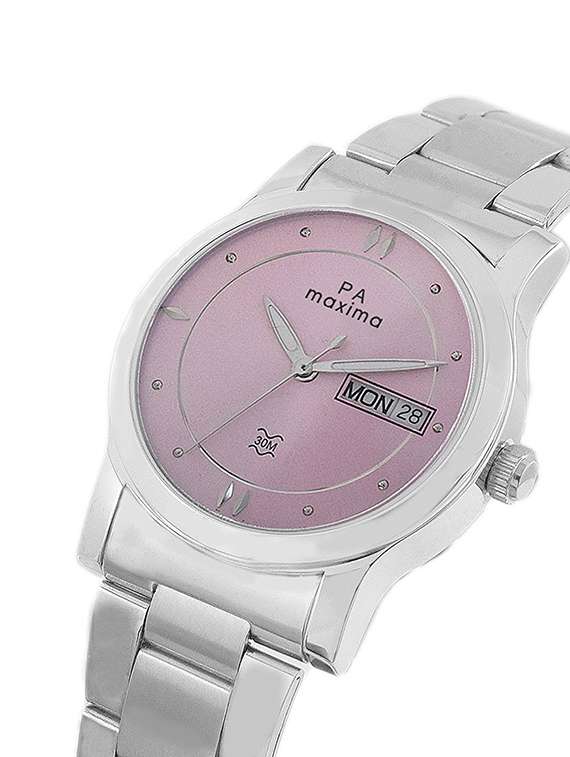 Maxima  38303cmli Leather Strap Analog Watch