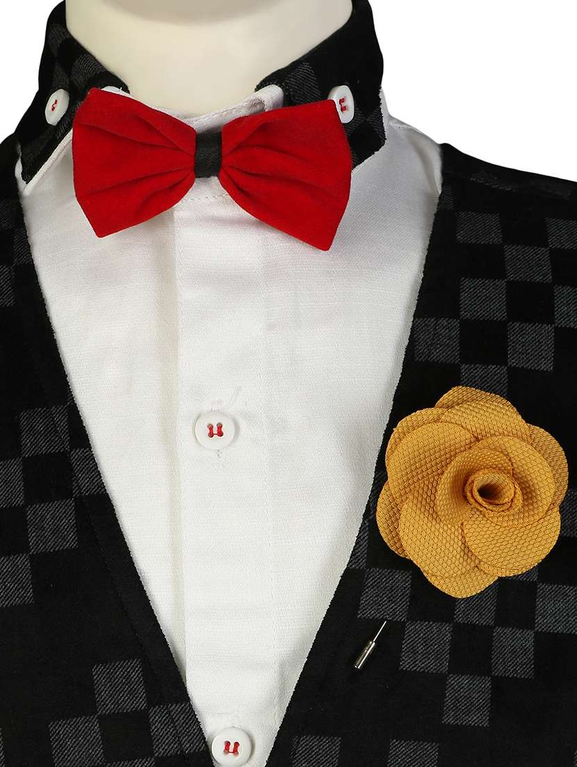 yellow fabric lapelpin - 15465955 -  Standard Image - 1