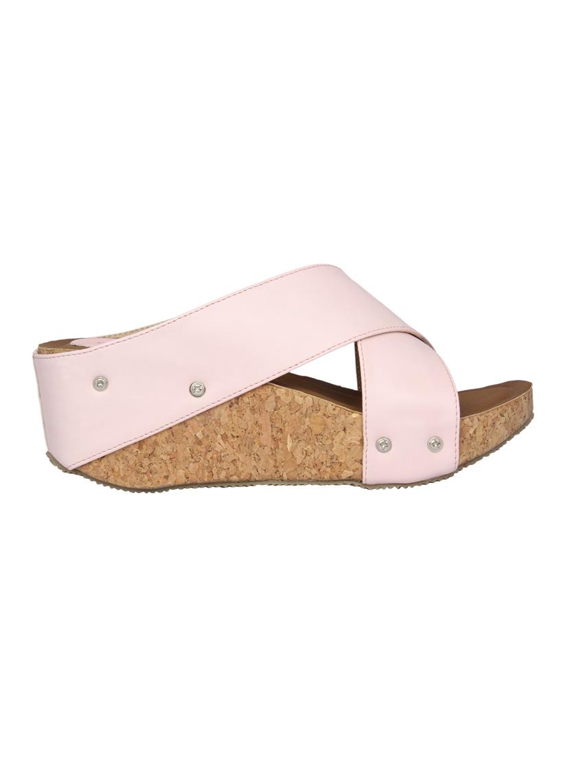pink platforms wedges - 15477253 - Standard Image - 1