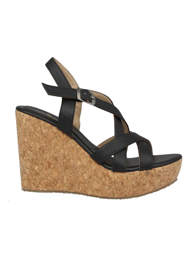 black platforms wedges - 15477259 -  Standard Image - 1