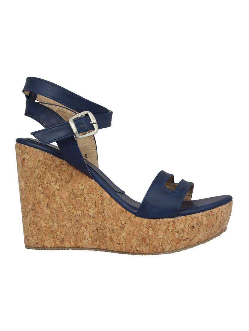 blue platforms wedges - 15477262 -  Standard Image - 1