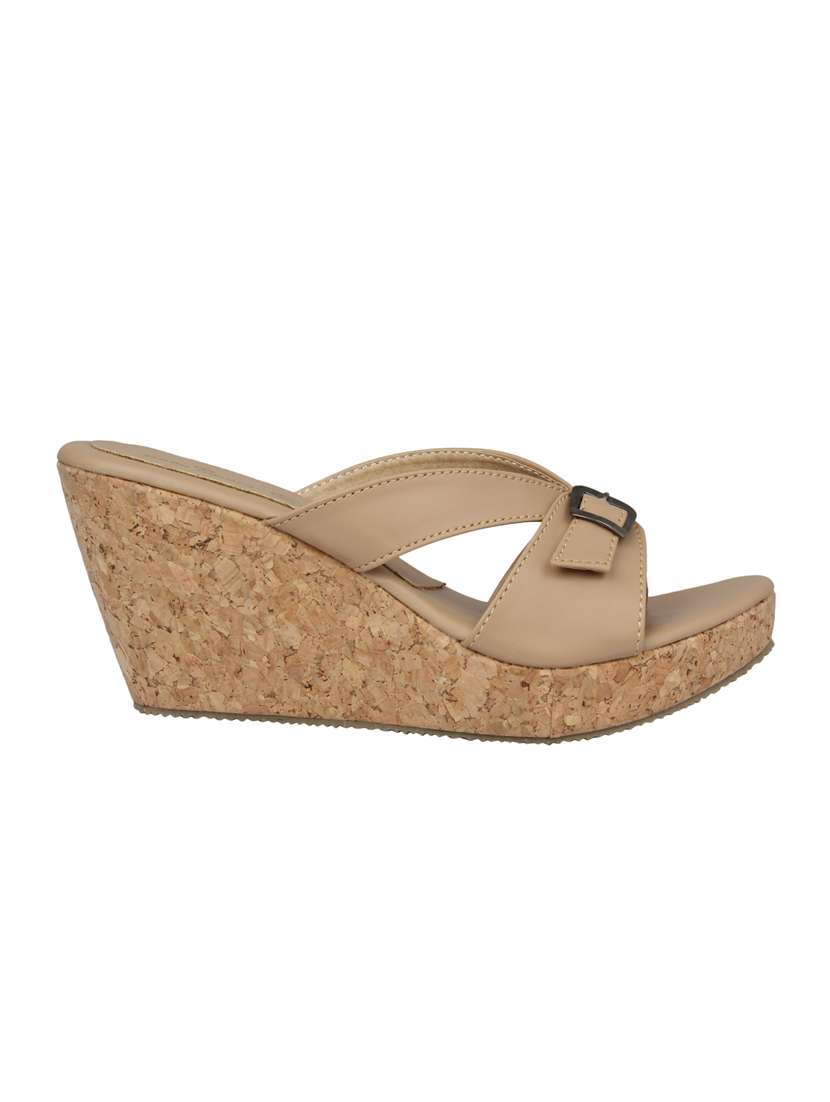 brown platforms wedges - 15477266 -  Standard Image - 1
