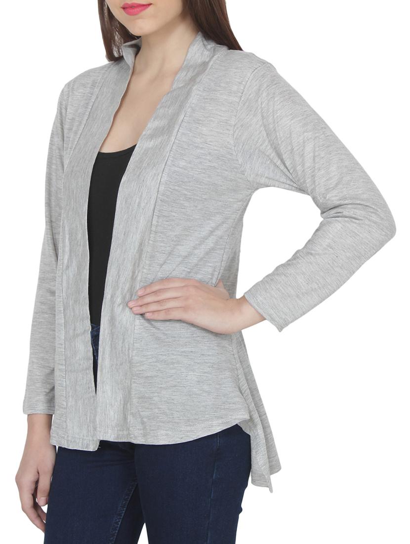 shawl collar shrug - 15477330 - Standard Image - 1