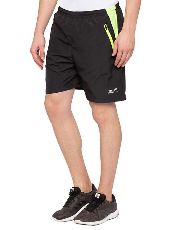 black cotton shorts - 15480424 -  Standard Image - 1