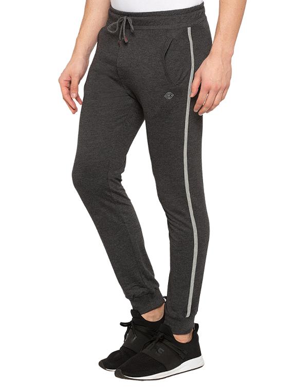 grey cotton jogger - 15480432 - Standard Image - 1