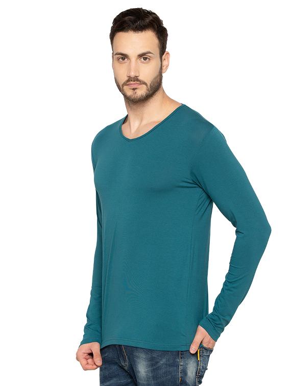 green cotton t-shirt - 15480505 - Standard Image - 1