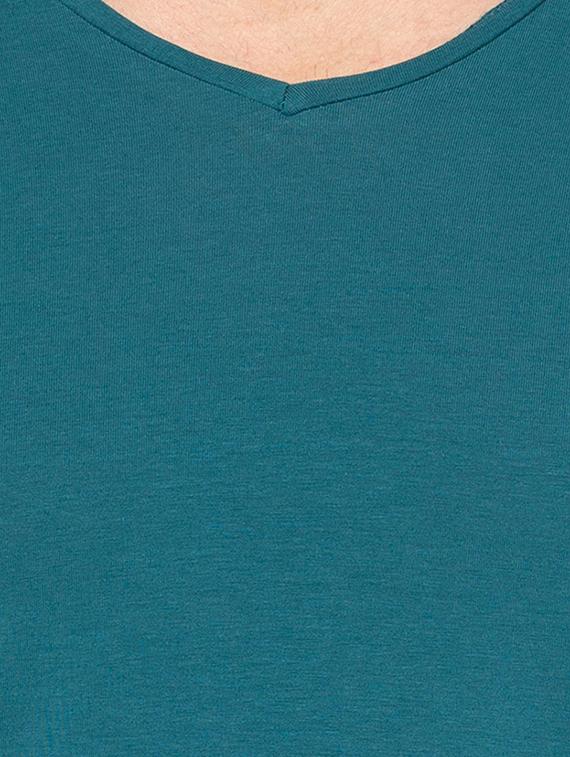 green cotton t-shirt - 15480505 - Standard Image - 4