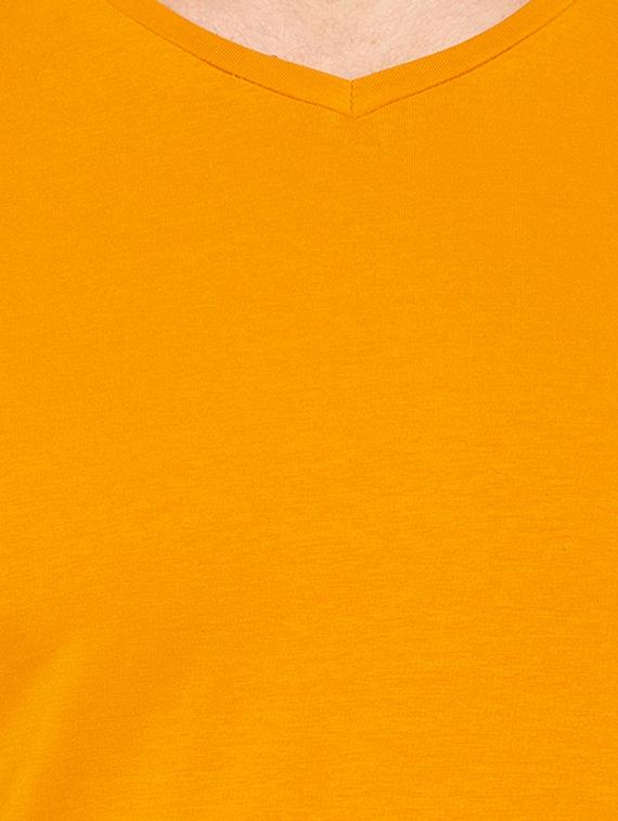 yellow cotton t-shirt - 15480507 - Standard Image - 4