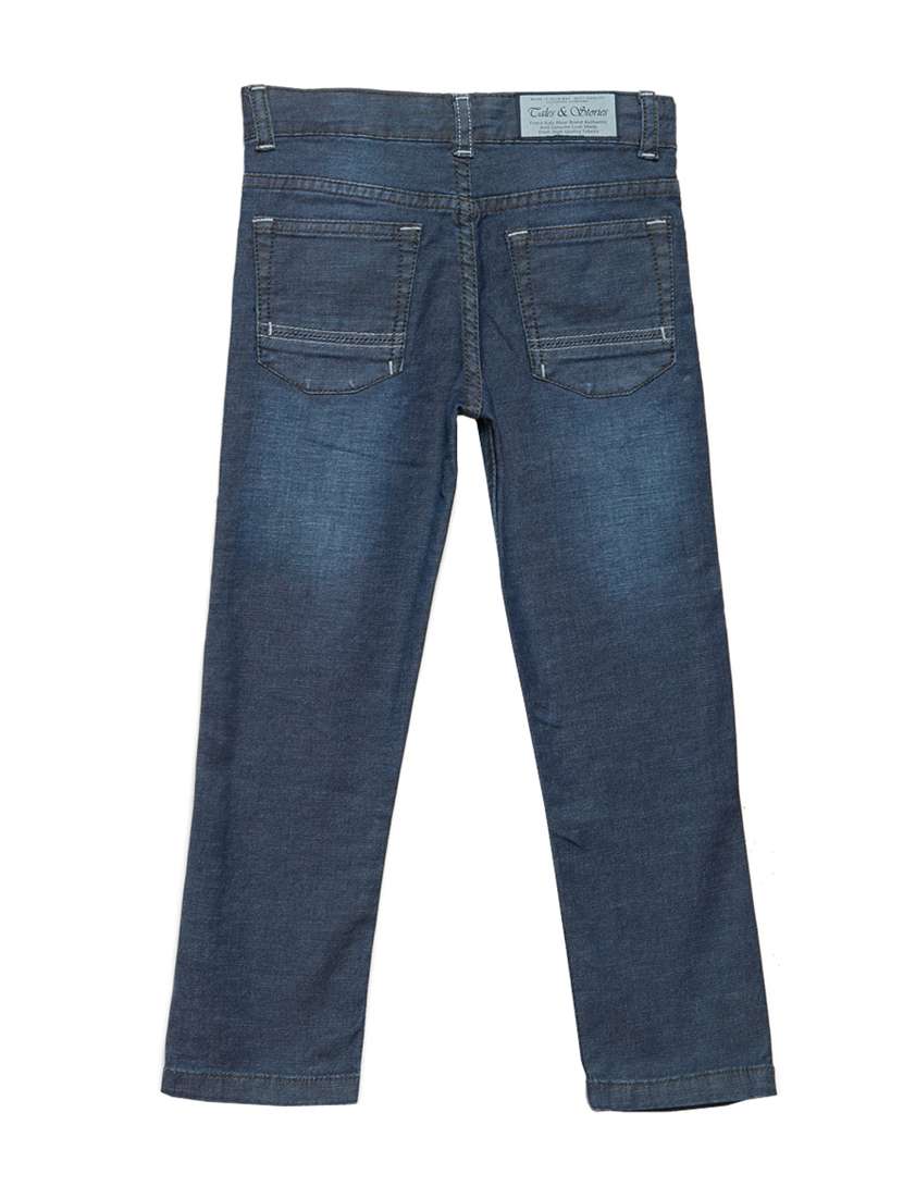blue denim washed jeans - 15483056 -  Standard Image - 1