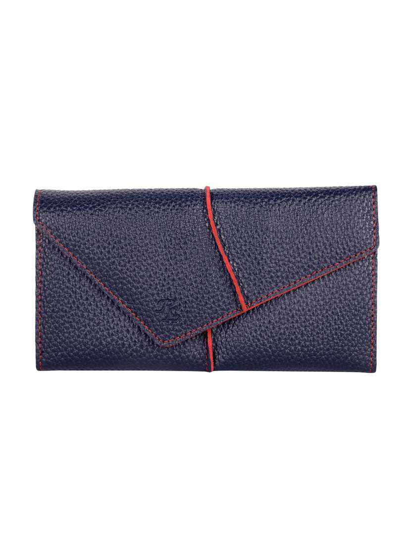 blue leatherette (pu wallet
