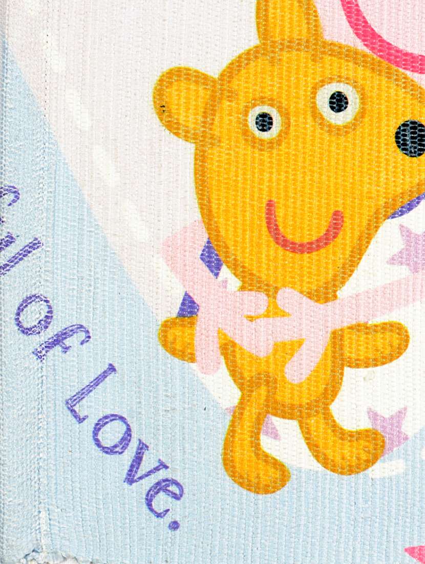 Peppa Pig Multipurpose Cotton Printed Rugs/Mats