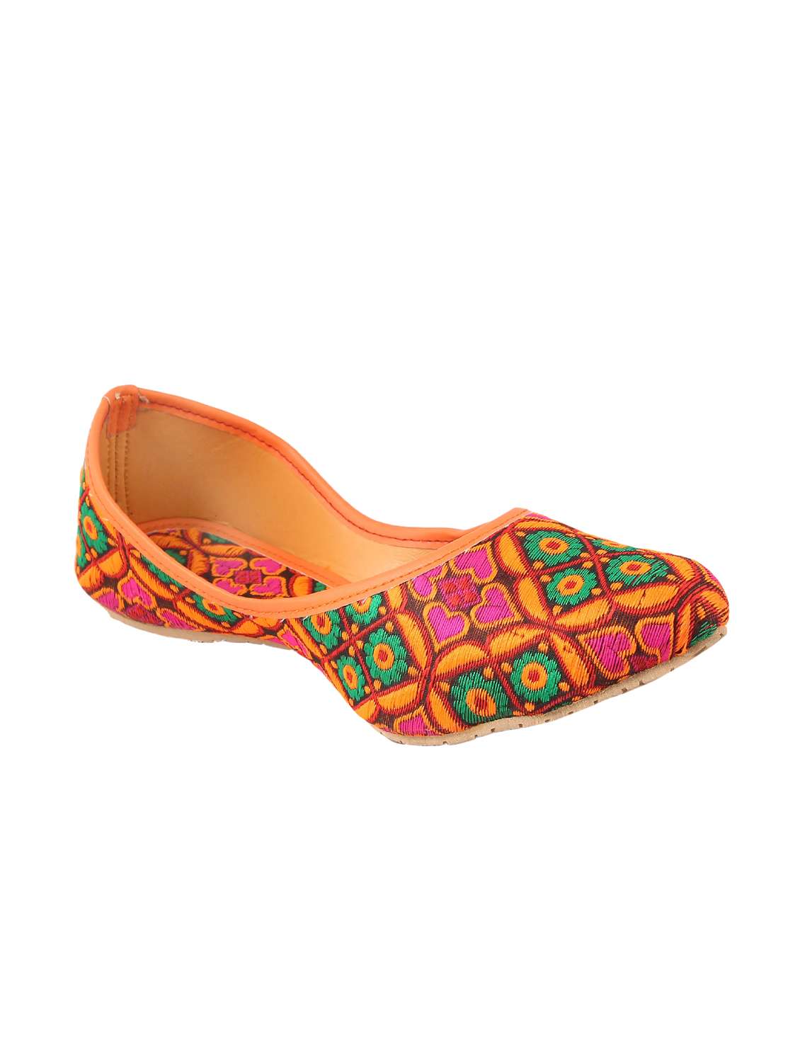 multi colored slip on jutis