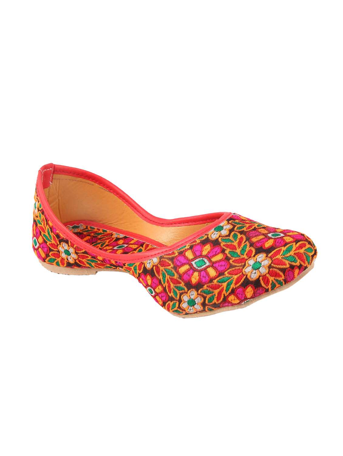 multi colored slip on jutis