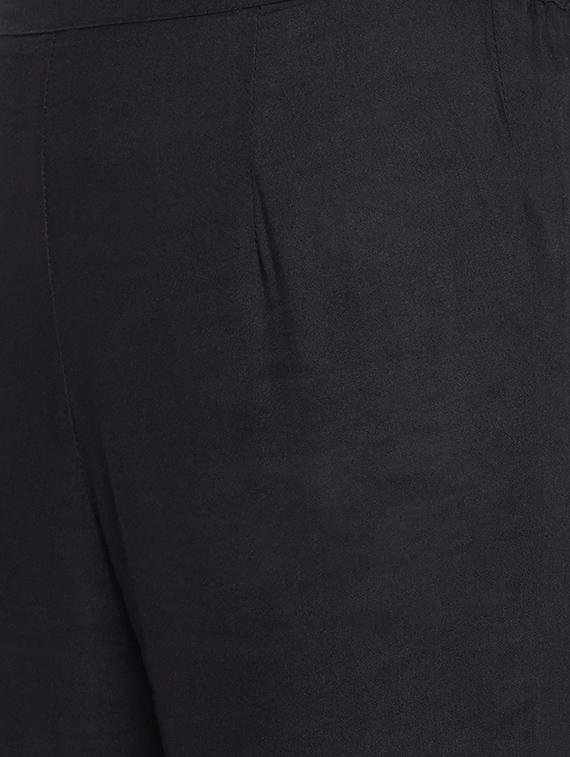 flat front flared trouser - 15502727 - Standard Image - 4