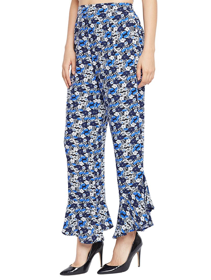 high waist flared trouser - 15502731 - Standard Image - 1