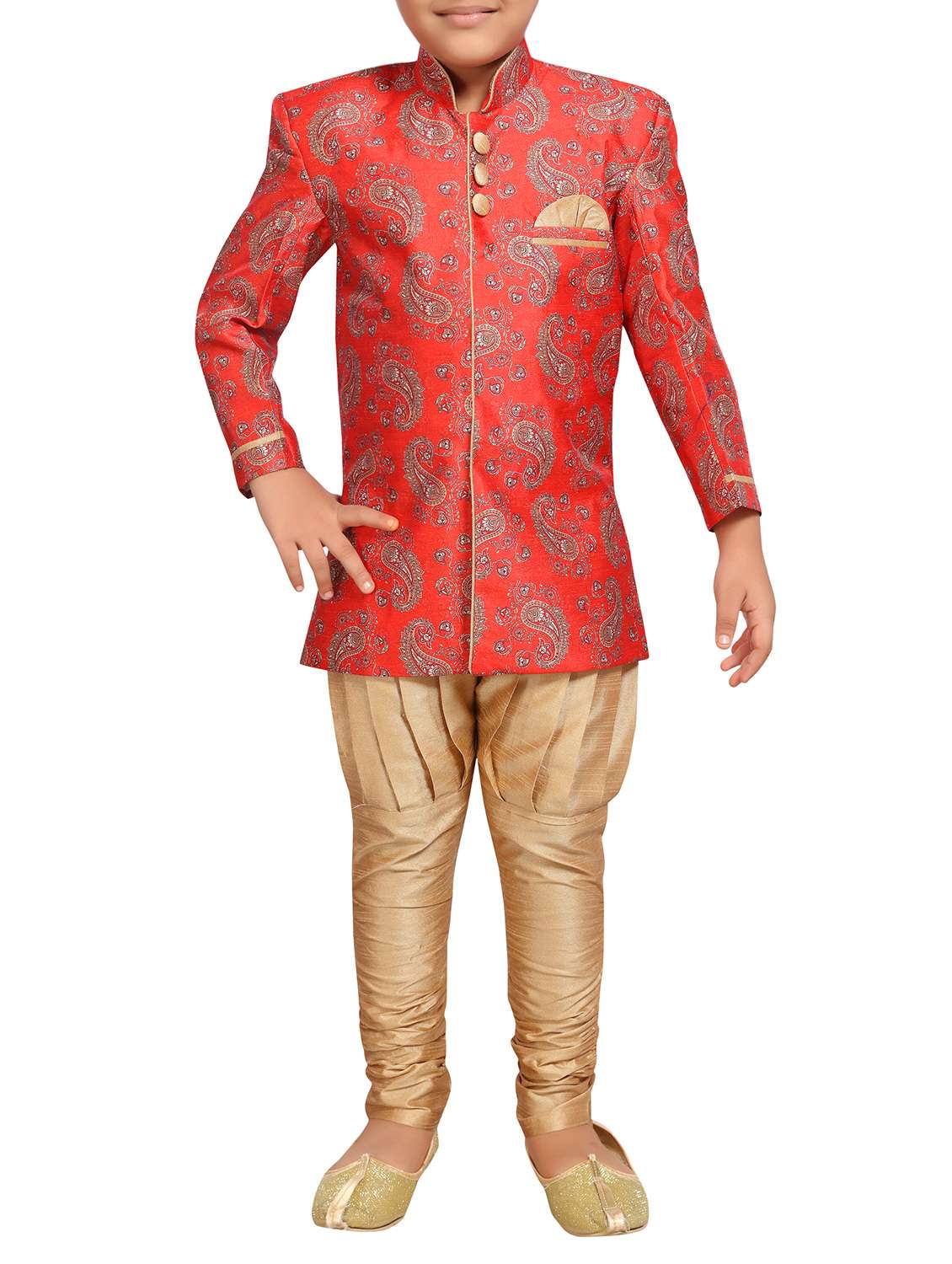 silk blend kurta set