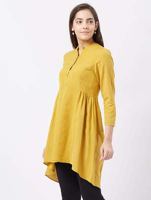 limeroad high and low kurtis