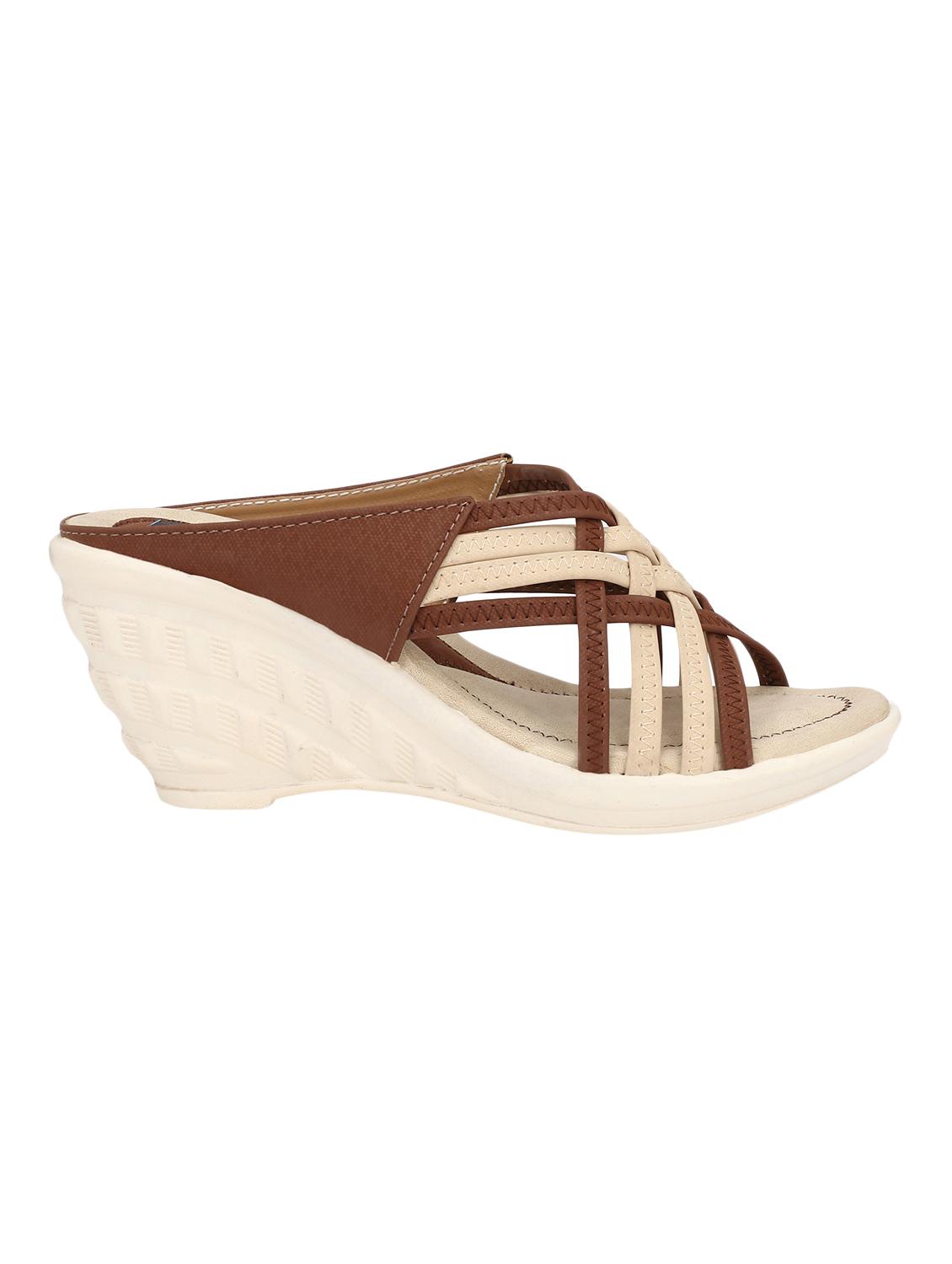 brown slip on wedges - 15516027 -  Standard Image - 1