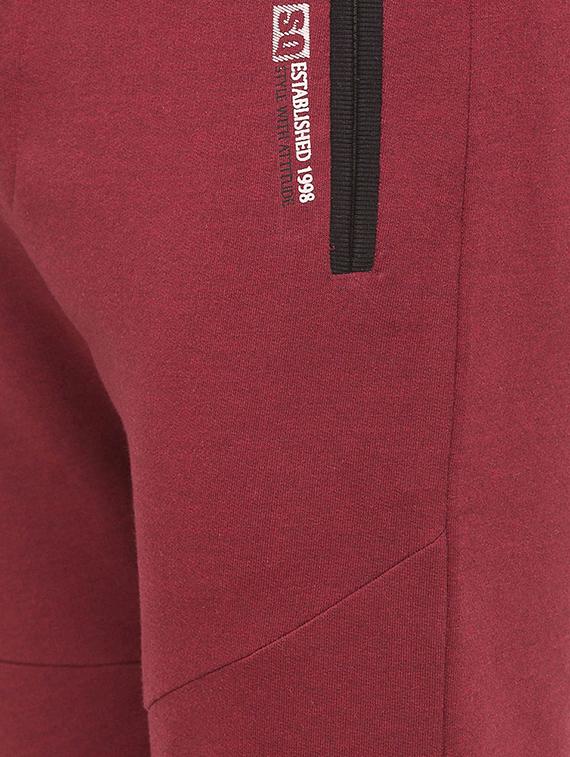 red cotton jogger - 15518937 - Standard Image - 4