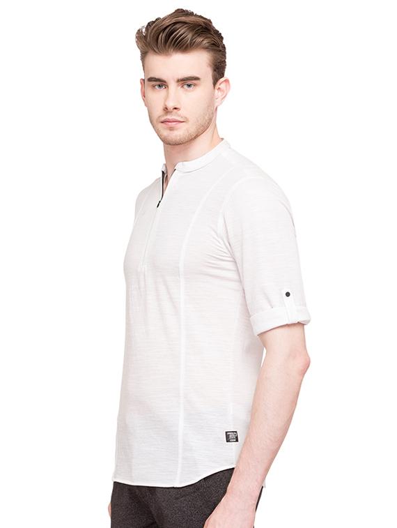white cotton tshirt - 15518955 - Standard Image - 1