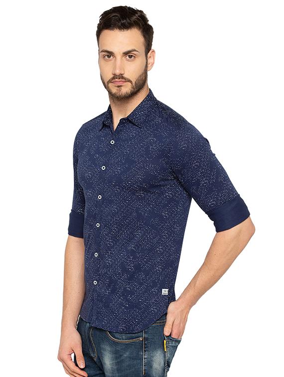 mens printed casual shirt - 15518966 -  Standard Image - 1