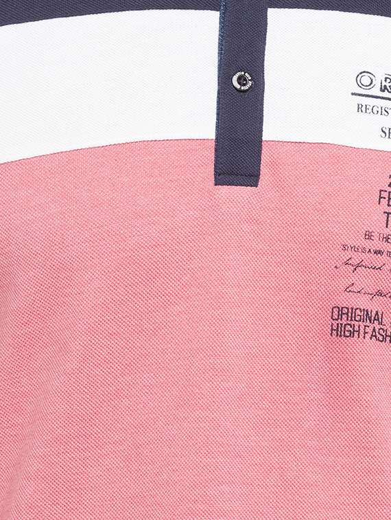 pink cotton polo t-shirt - 15519097 -  Standard Image - 4