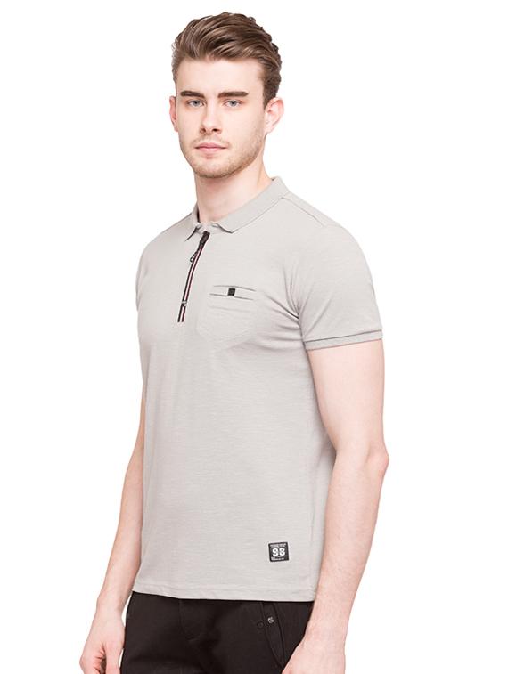 beige cotton pocket t-shirt - 15519109 -  Standard Image - 1
