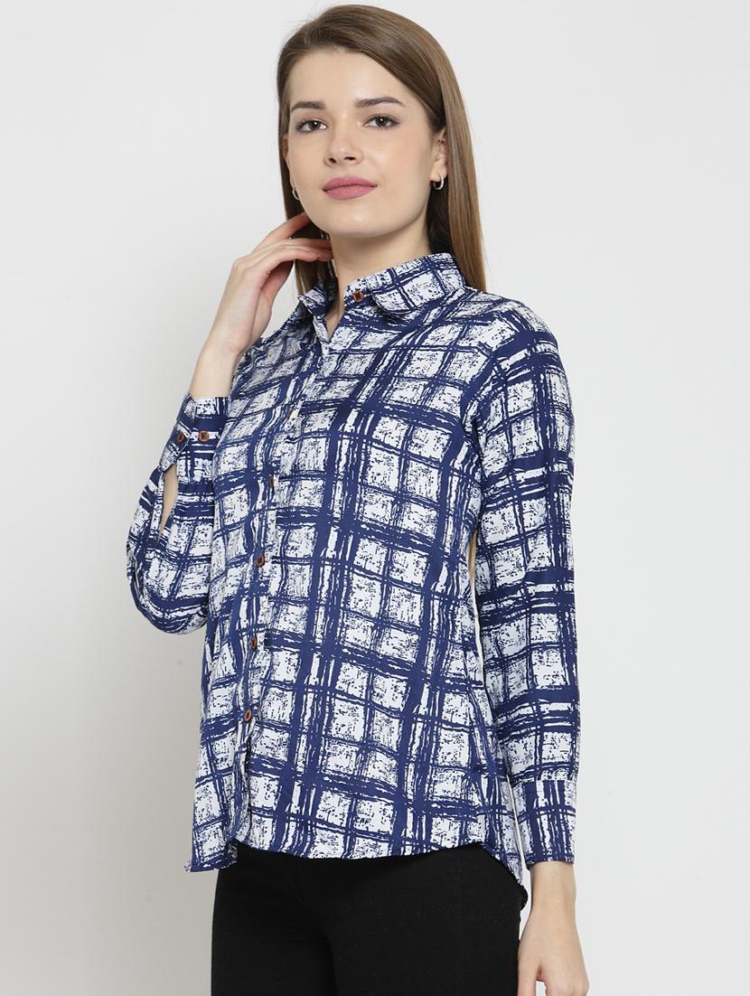 long sleeved checkered shirt - 15521036 -  Standard Image - 1