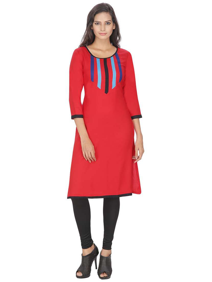 women's straight kurta