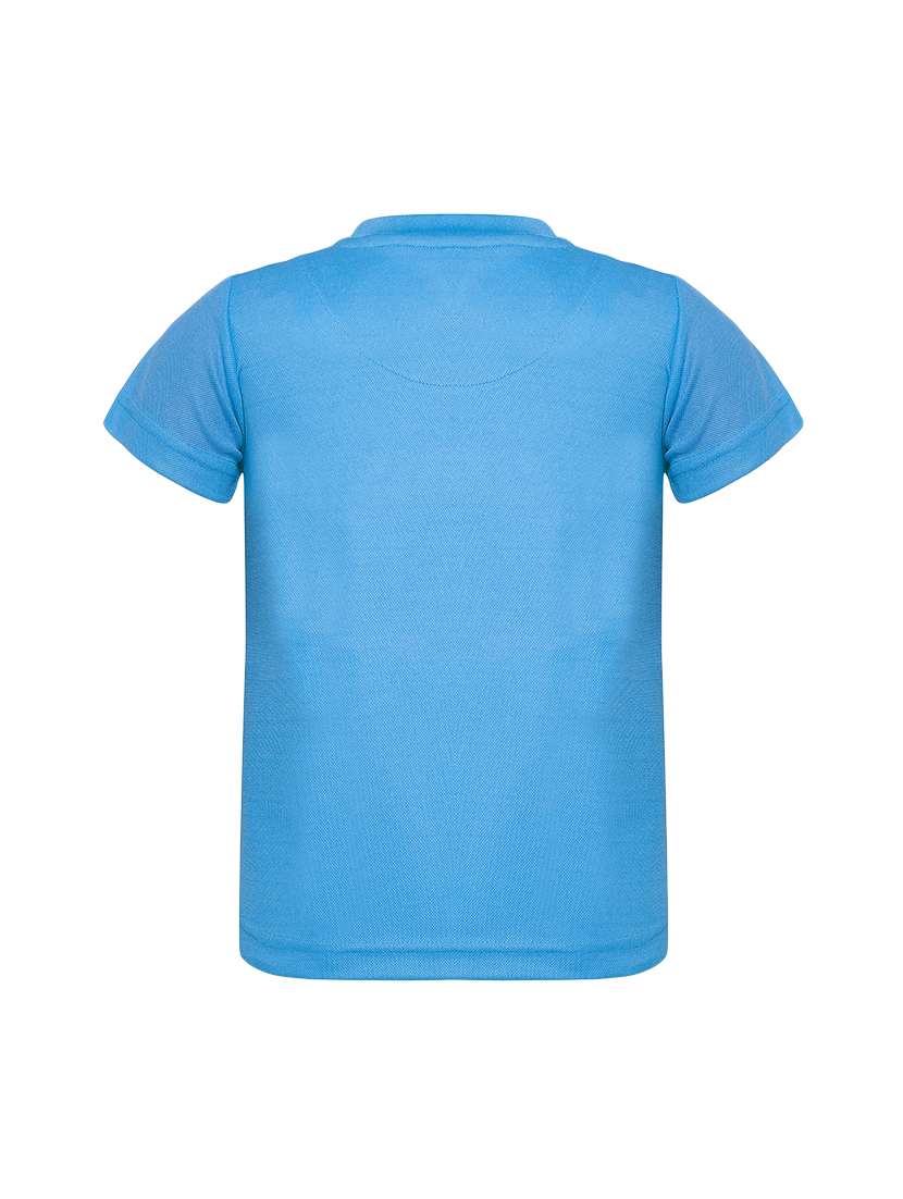 light blue polyester tshirt - 15526193 - Standard Image - 1
