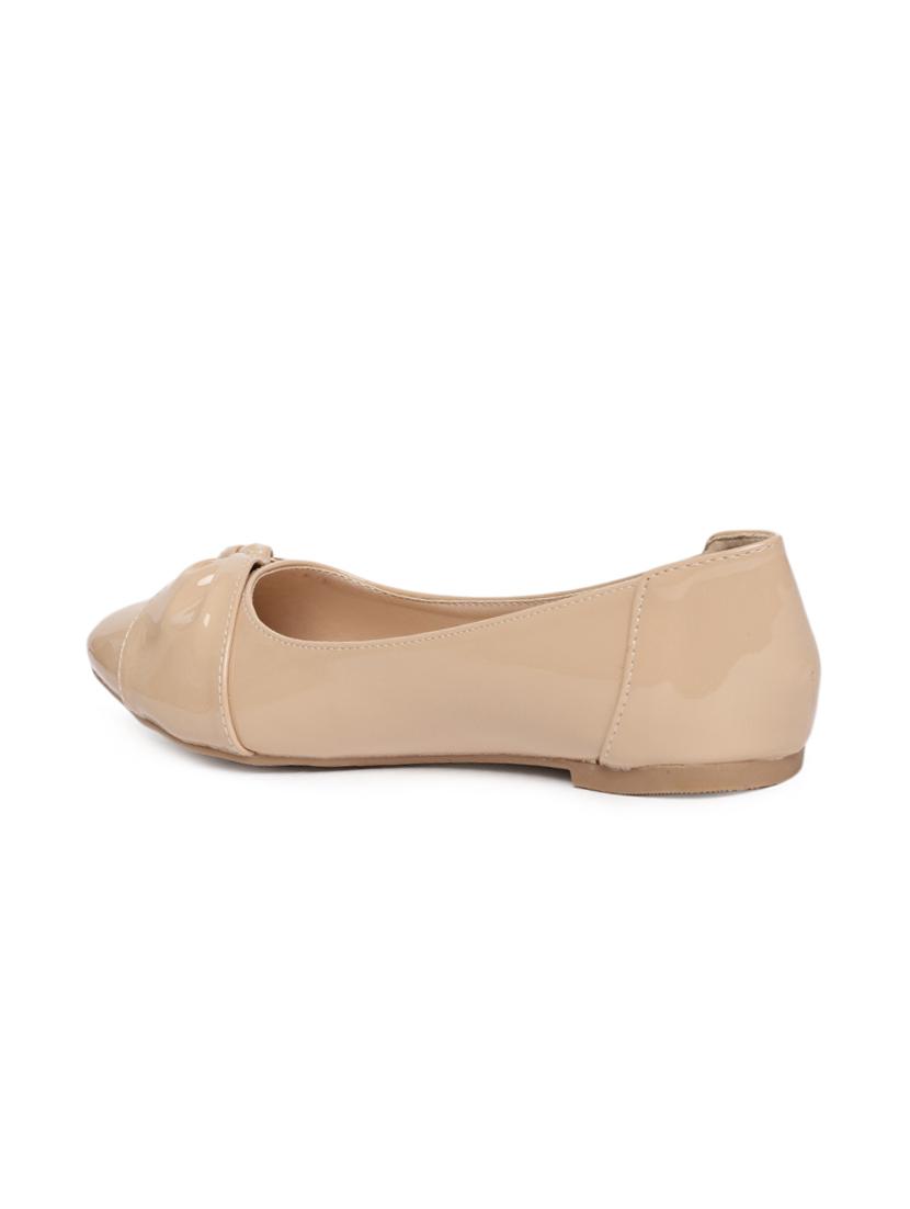 beige slip on ballerinas - 15527013 -  Standard Image - 1