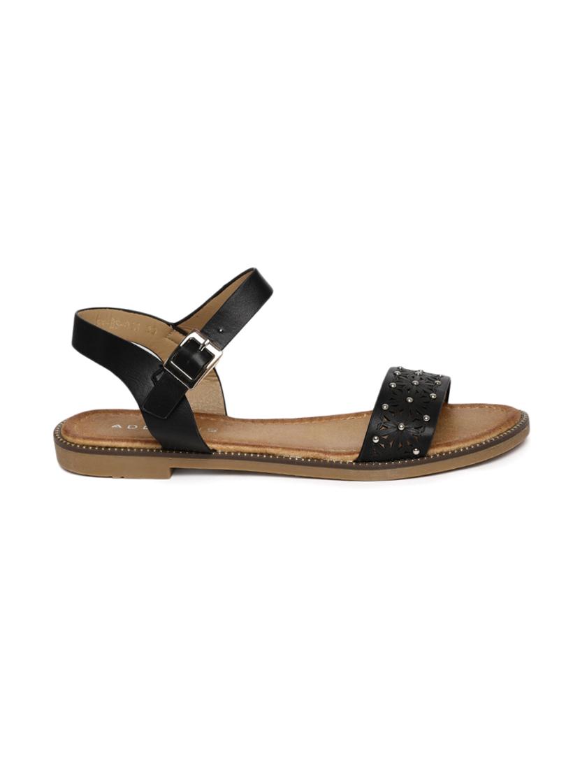 black back strap sandals - 15527016 -  Standard Image - 1