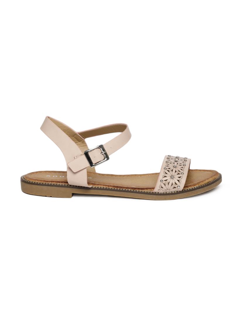beige back strap sandals - 15527017 - Standard Image - 1
