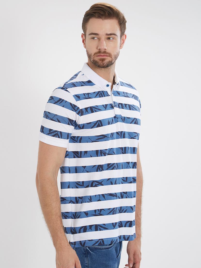 blue cotton polo t-shirt - 15530577 -  Standard Image - 1
