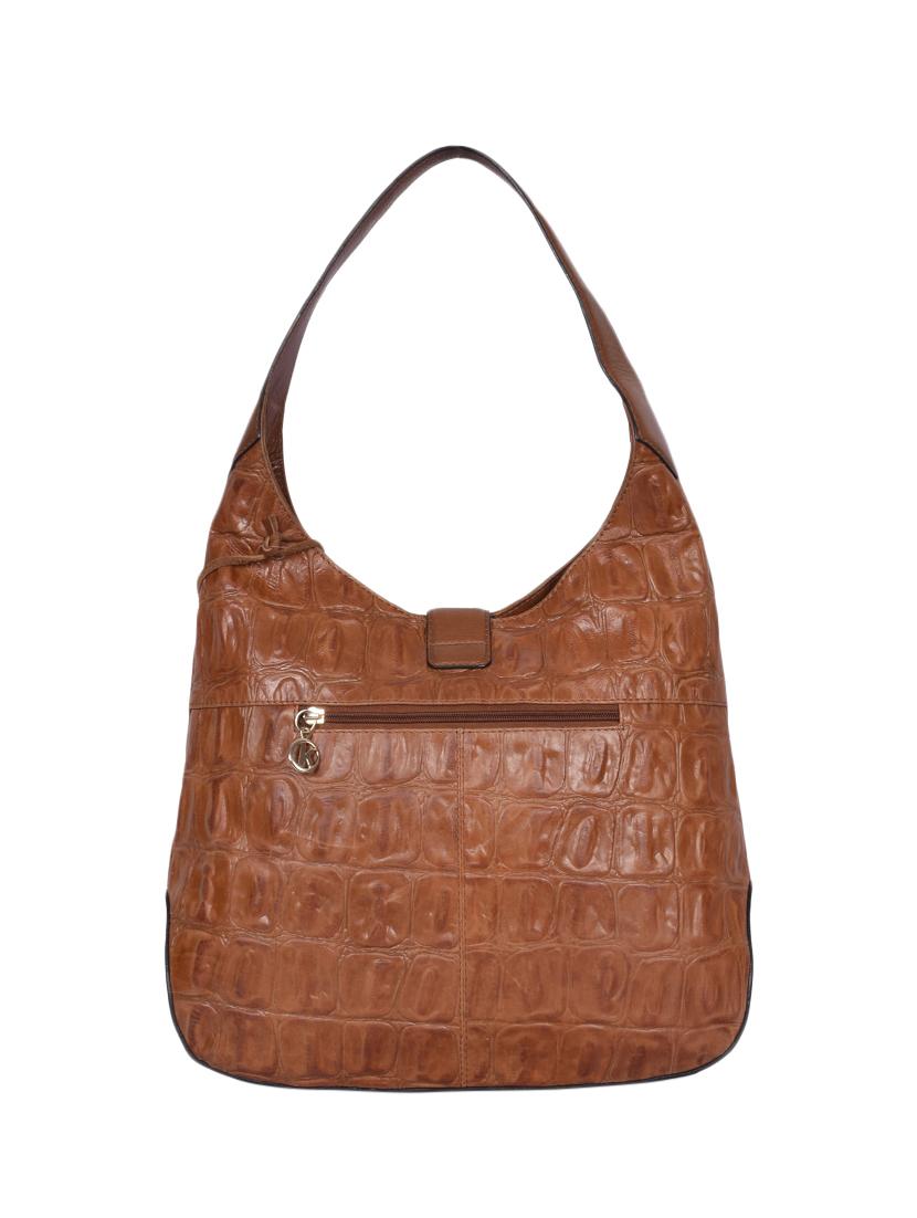 tan leatherette (pu) handbag - 15539857 - Standard Image - 1