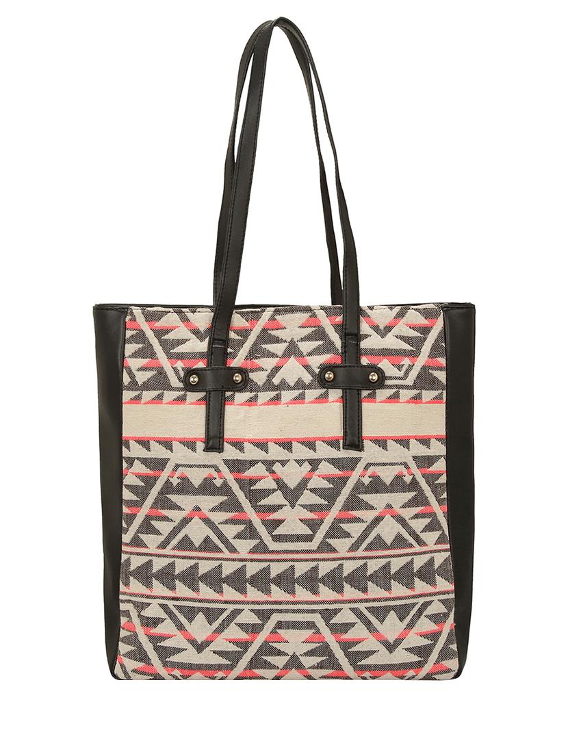 black canvas regular tote - 15544306 -  Standard Image - 1