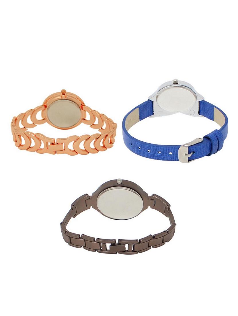 set of 3 round dial analog watch combo -(lk202-208-236) - 15548981 -  Standard Image - 1