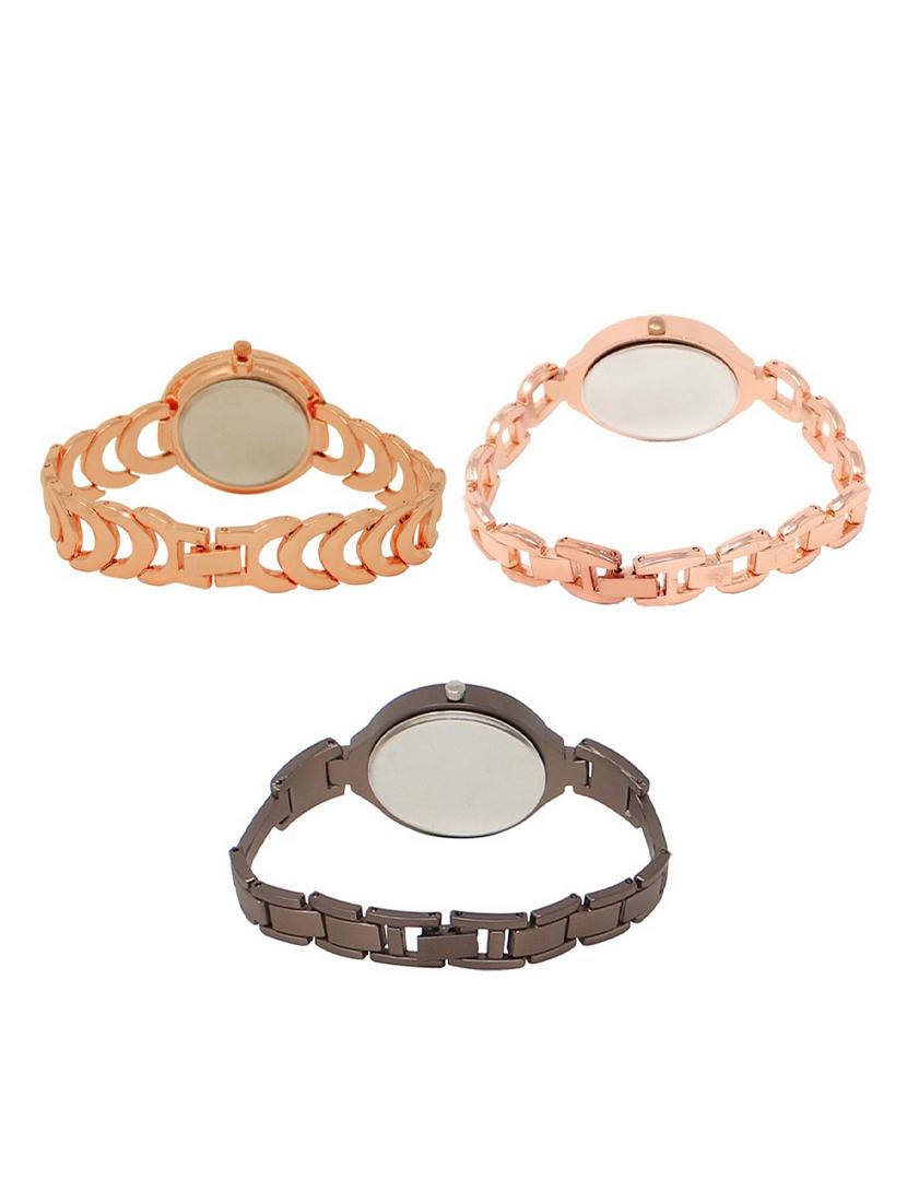 set of 3 round dial analog watch combo -(lk202-210-236) - 15549030 -  Standard Image - 1