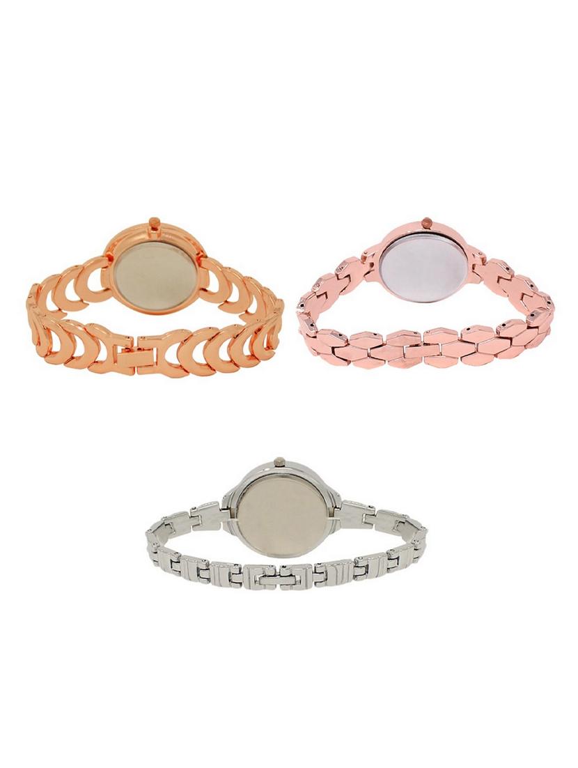 set of 3 round dial analog watch combo -(lk202-215-226) - 15549105 -  Standard Image - 1