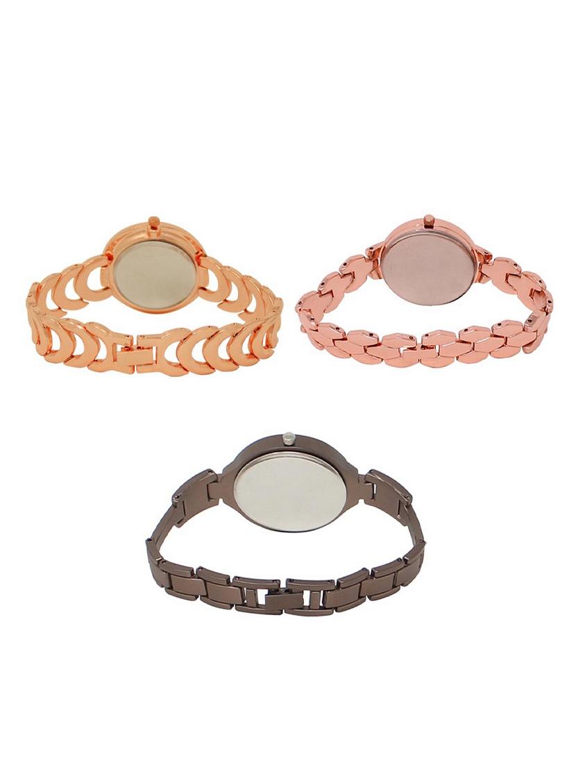 set of 3 round dial analog watch combo -(lk202-222-236) - 15549229 -  Standard Image - 1