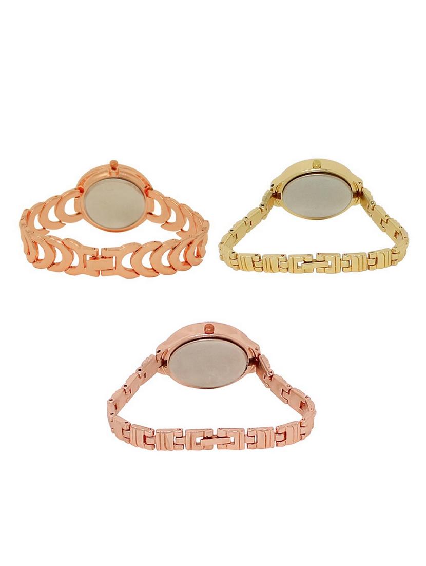 set of 3 round dial analog watch combo -(lk202-224-225) - 15549247 - Standard Image - 1