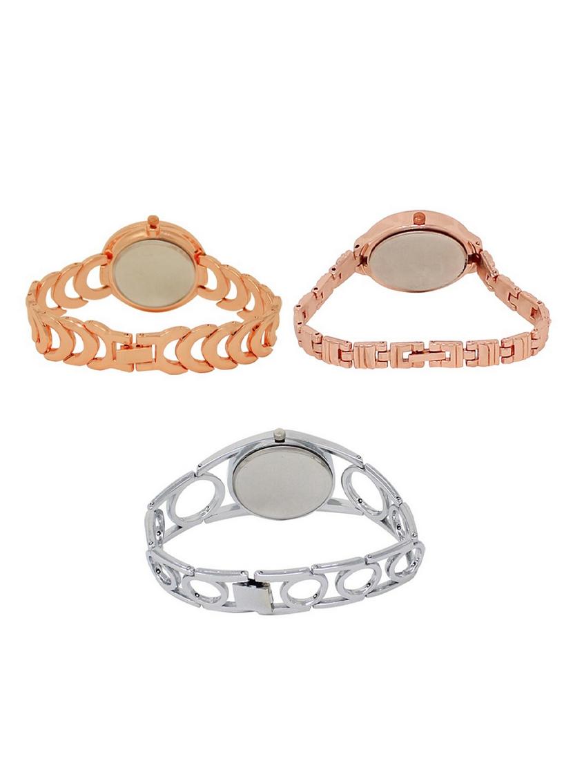 set of 3 round dial analog watch combo -(lk202-225-233) - 15549266 -  Standard Image - 1