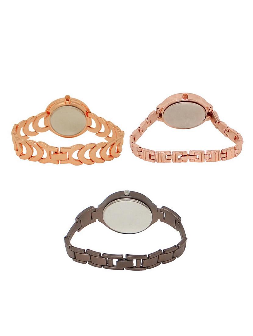 set of 3 round dial analog watch combo -(lk202-225-236) - 15549269 -  Standard Image - 1
