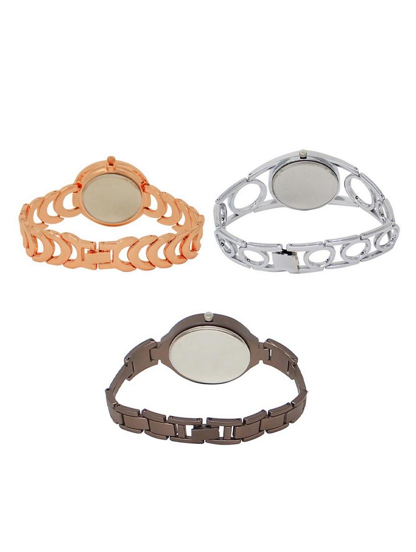 set of 3 round dial analog watch combo -(lk202-233-236) - 15549337 -  Standard Image - 1