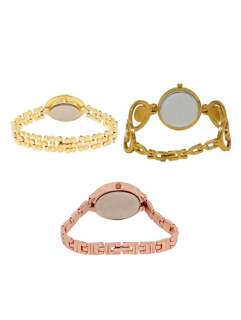 set of 3 round dial analog watch combo -(lk203-204-225) - 15549388 -  Standard Image - 1