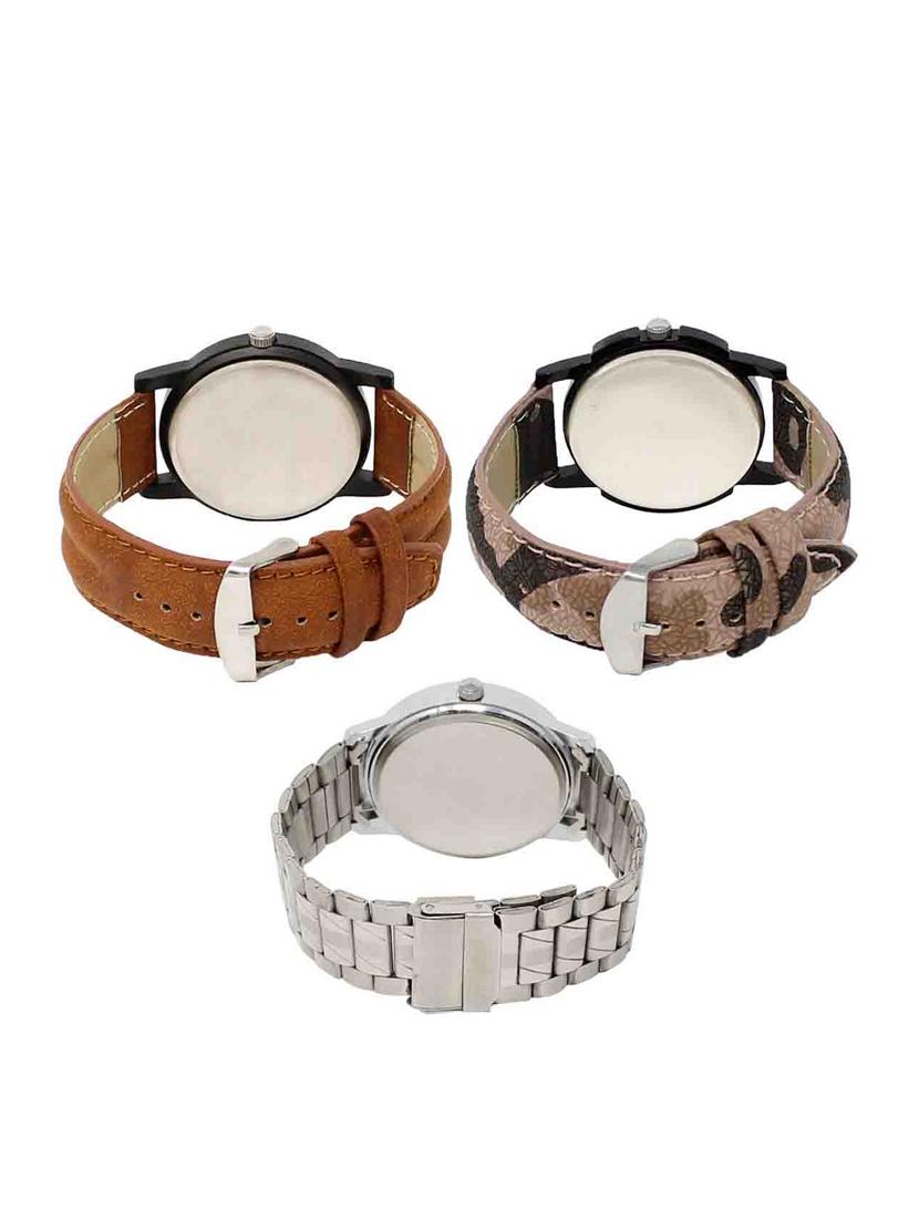 set of 3 round dial analog watch (lk-01-03-104) - 15549683 -  Standard Image - 1