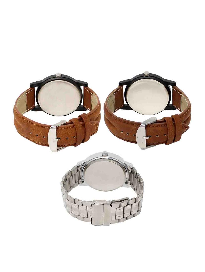 set of 3 analog watch combo -(lk-01-04-103) - 15549688 -  Standard Image - 1