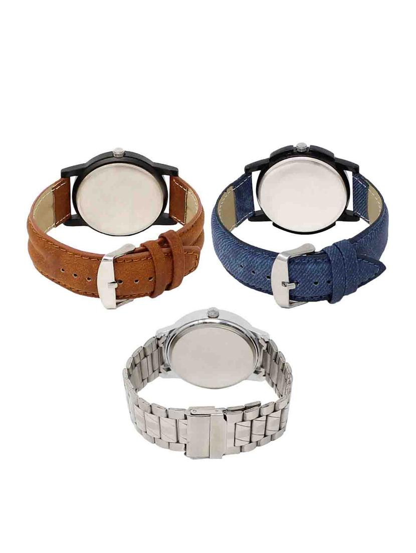 set of 3 analog watch combo -(lk-01-10-103) - 15549725 -  Standard Image - 1